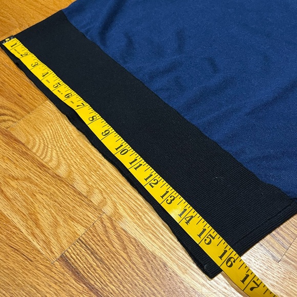 Roland Mouret Cotton Silk blend 3/4 sleeve pullover sweater, size medium - Picture 6 of 9